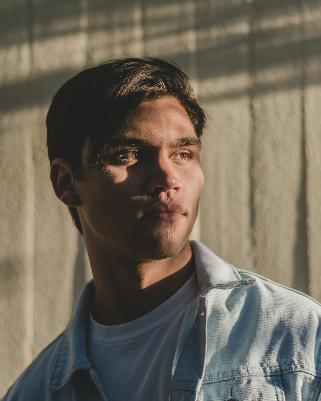 Portrait of a smiling man in a shirt